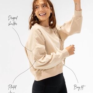 POPFLEX BELLA OAT SWEATSHIRT